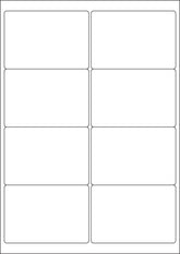 ValueX Multipurpose Label 99.1x67.7mm 8 Per A4 Sheet White (Pack 800 Labels) - 15152SM